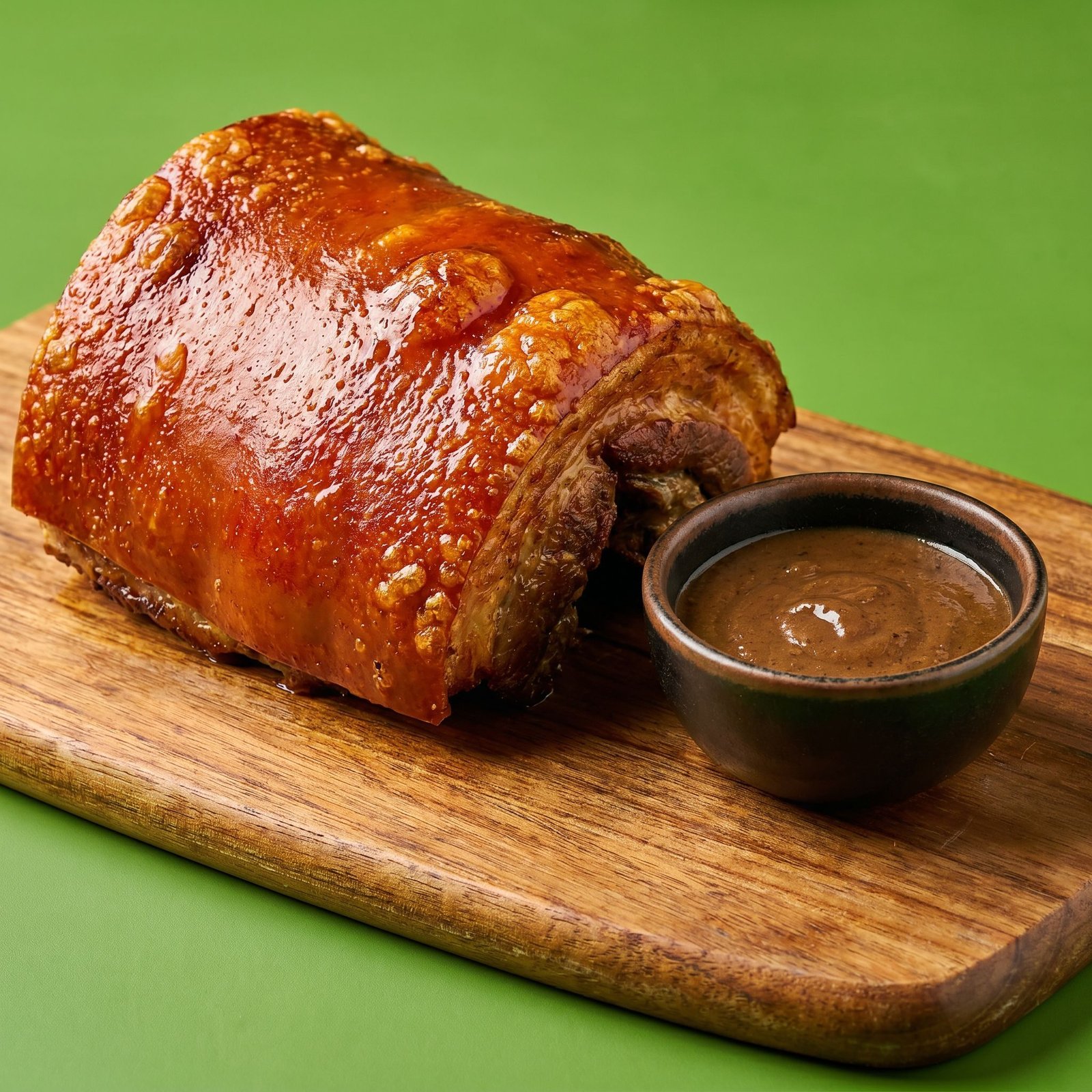Luzon-style lechon with sweet liver sauce